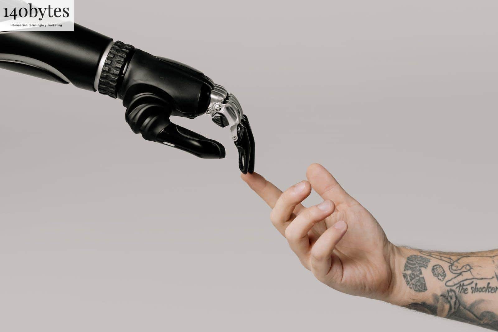 Bionic Hand and Human Hand Finger Pointing